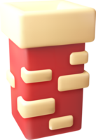 Colorful 3D Abstract Block Structure Design png
