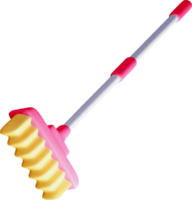 3D Colorful Cleaning Tool for Modern Spaces png