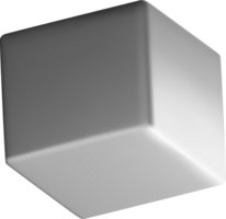 Abstract 3D Cube with Soft Lighting Effects png