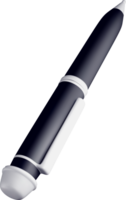 Stylish 3D Pen Design Rendered in Detail png