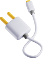 3D Charging Plug and Connector Showcase png