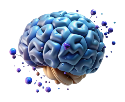 esplorando cervello funzione e struttura scienza laboratorio 3d modello educativo ambiente avvicinamento Visualizza png