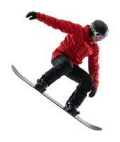 Snowboarding action in the mountains captivating sports photography dynamic outdoor scene png