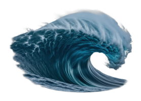 Powerful ocean wave crashing on shore seaside nature scene dramatic atmosphere close-up view png