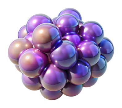 dinamico colorato sfere astratto arte 3d rendere creativo design avvicinamento Visualizza visivo concetto png