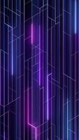 Digital Neon Flow Loop video