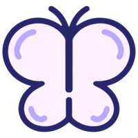 pink butterfly clip art on a transparent background png