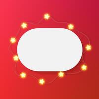Star lights on colorful background vector