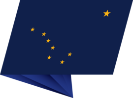 Alaska pin flag png