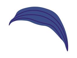 Leaf of spring flower flat icon Illustration vector
