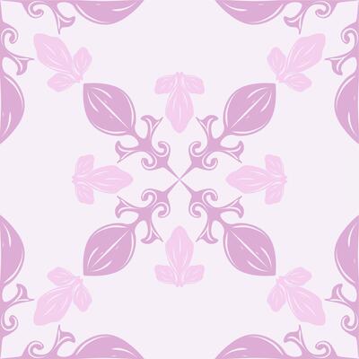 Delicate botanical repeat in soft pink with vine and leaf motifs. Pastel Florals Elegant Baroque Plant Art Seamless Pattern Ideal for fabric, wallpaper feminine branding paper design vintage textiles