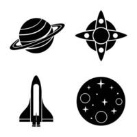 Space station illustration vector