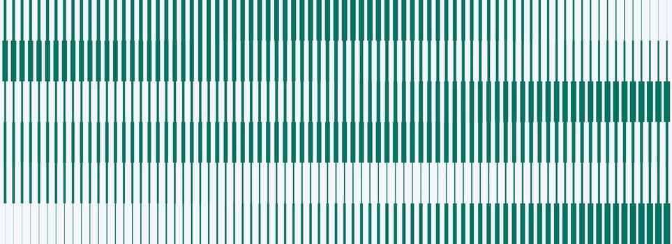 Striped halftone gradient texture. Fading line gradation background. Repeating strip pattern backdrop. Green parallel lines wallpaper. Halfton patern overlay. Doppler effect concept vector