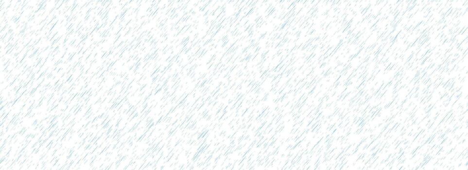 Heavy rain seamless pattern. Diagonal pouring rain texture. Repeated falling water drop background. Sleet, hail or snow precipitation wallpaper. Falling downpour backdrop. vector