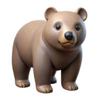 High-Resolution Bear Cutout png