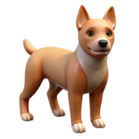 Loyal Dog Digital Sculpture png
