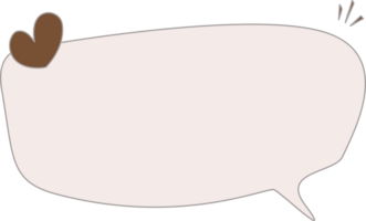 Pink Speech Bubble Dialog Box png