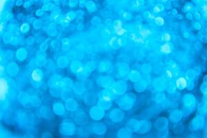 Blue bokeh background stock footage photo