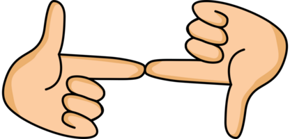 Pointing Fingers. Quarrels and accusations. Illustration png