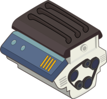 Illustration of an Internal Combustion Engine png