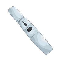 White Insulin Pen vector