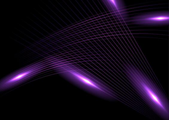 Glow violet minimal lines abstract futuristic tech background