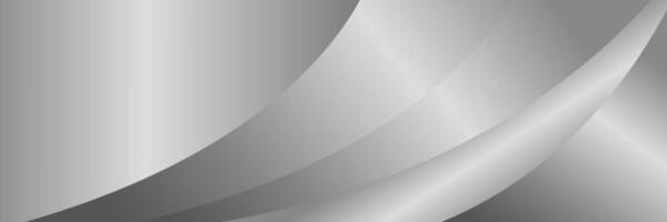 Abstract silver metallic background vector