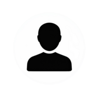 Abstract User Silhouette Icon Representing Person Profile And Identity In Digital Spaces png