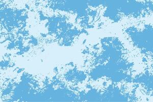 Grunge abstract background. Blue monochrome grunge overlay texture. Rough paint smudge for banner, website, poster, cover vector