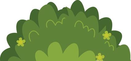 Grass Border Illustration. Design Element. vector