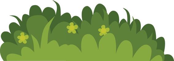 Grass Border Illustration vector