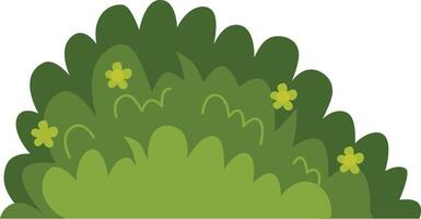 Grass Border Illustration. Isolated on White Background vector