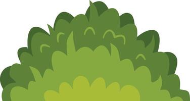 Grass Border Illustration on White Background vector