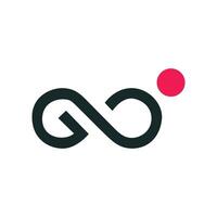 Initial Go logo vector