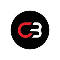 CB letter logo design vector