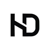 Creative modern letter HD design vector
