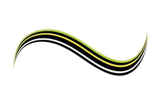 abstract background with flowing parallel line vector