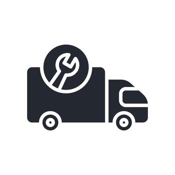 apoyo Servicio icono glifo estilo. pertinente a tecnología apoyo vector