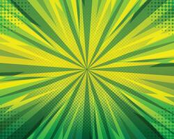 Green and yellow abstract background design vector
