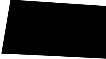 The frame arrangement forms a white box, which can be used as an opening video