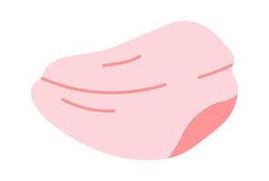 rosado sacura árbol pétalo plano icono ilustración vector