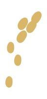 Seeds flat icon Grains for plant cultivation vector