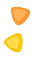 Plasticine flat icon Craft hobby Handmade sculpture Hand Drawn vector