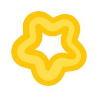 Plasticine flat icon Craft hobby Handmade sculpture Drawn Icon vector
