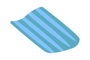 Colorful plasticine flat icon Craft hobby Flat Illustration Icon vector