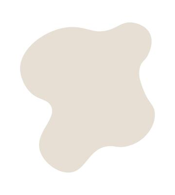 Abstract shape color spot design element Flat Illustration Hand Drawn Icon