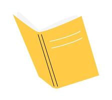 Interesting book flat icon Reading for animals Illustration vector