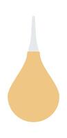 Disposable cleansing enema flat icon vector