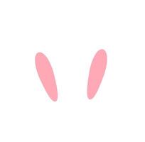 Bunny Ears Headband flat icon Easter accessory vector