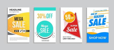 Trendy editable social media story banner. Modern advertisement post template. Stylish background. Suitable for fashion post content, culinary, digital marketing, sale promotion vector